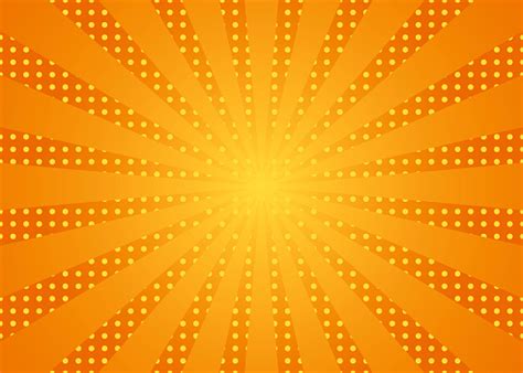 Sun Rays Yellow Background Stock Illustration - Download Image Now ...