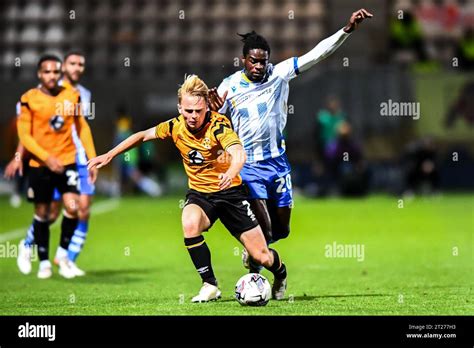 Liam Bennet 2 Cambridge United Challenged By Jade Jay Mingi 20