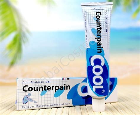 Охлаждающий обезболивающий гель Counterpain Cool Cold Analgesic Gel, 60g