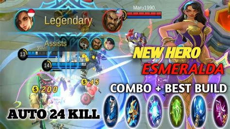 Esmeralda Mobile Legends Build