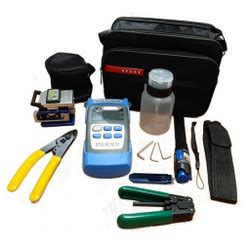 Jual FTTH Tool Kit SET Lengkap OPM VFL Cleaver FO Fiber Optik Toolkit