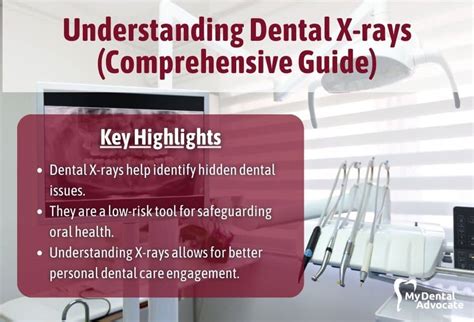 Understanding Dental X Rays Comprehensive Guide Mda