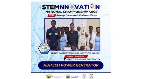 STEMNNOVATION 2023 EFFECTIVE USE OF ELECTRICITY ADAKO JACHIE TECHNICAL