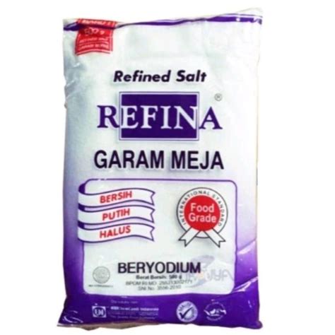 REFINA Garam Meja 500 Gram Lazada Indonesia