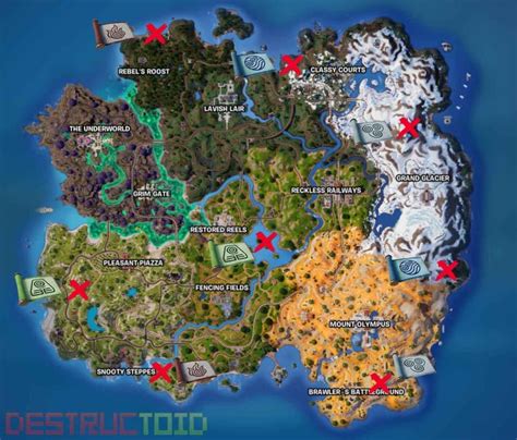 Fortnite Elemental Shrine Locations Destructoid