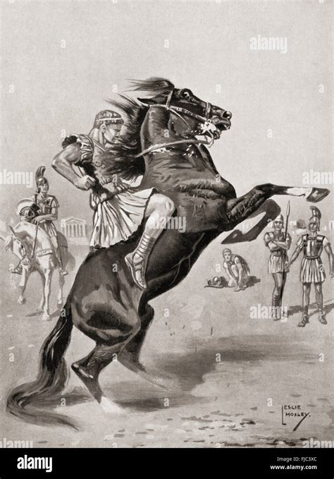 Alexander the great horse bucephalus hi-res stock photography and ...