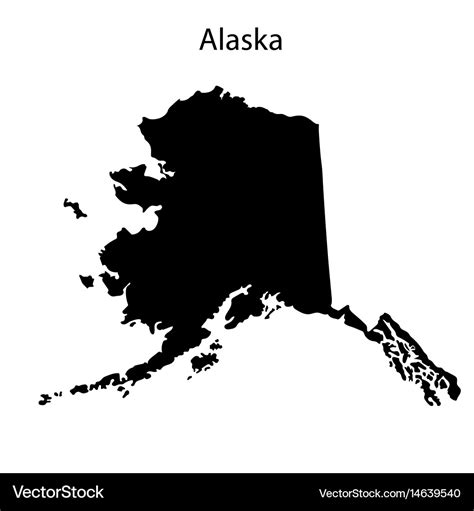 United States Alaska Royalty Free Vector Image