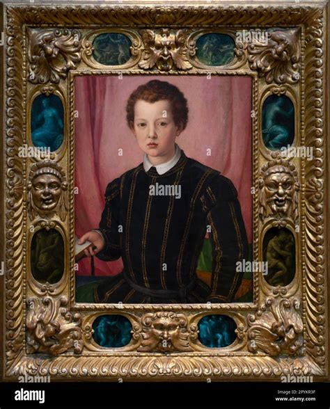 Portrait of Giovanni de' Medici, Agnolo Bronzino, circa 1550-1551 Stock Photo - Alamy