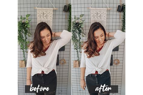 6 Portrait Mobile Lightroom Presets Instagram Blogger Lifestyle Boho