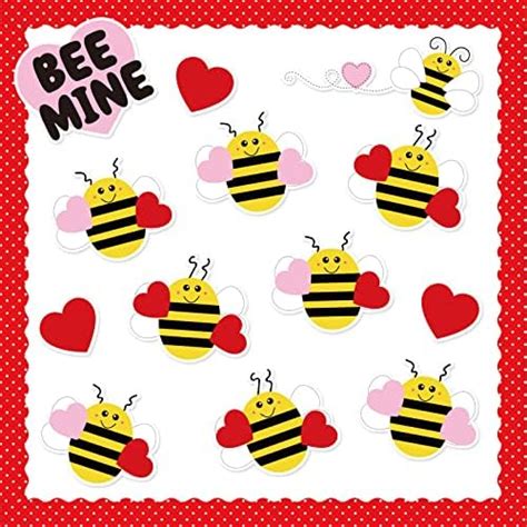 Amazon Whaline Valentine S Day Bee Bulletin Board Decorations