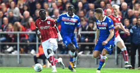 Bristol City Vs Stoke City Score And Goal Updates Recap Robins In The