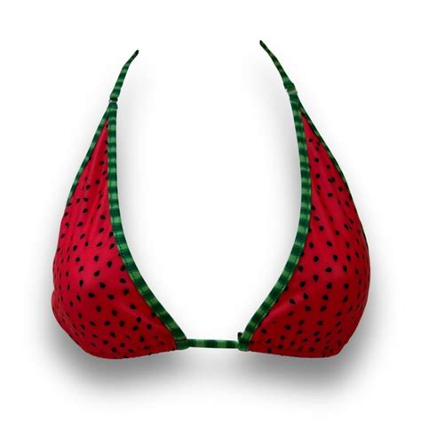 Watermelon Sugar Classic Bikini Top Micro Gigi