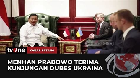 Prabowo Terima Kunjungan Dubes Ukraina Sampaikan Dukungan RI Untuk