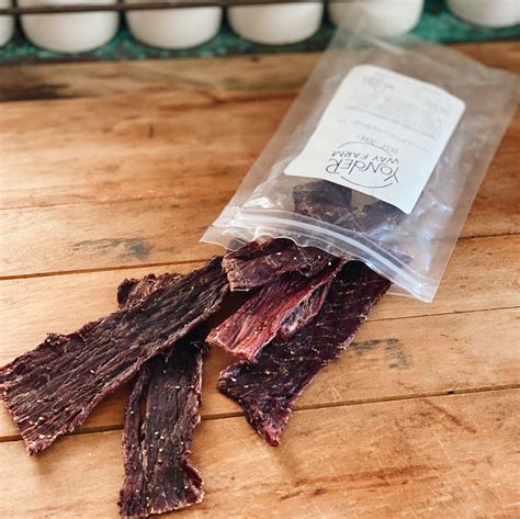 Grass Fed Beef Beef Jerky Regular Yonder Way Farm