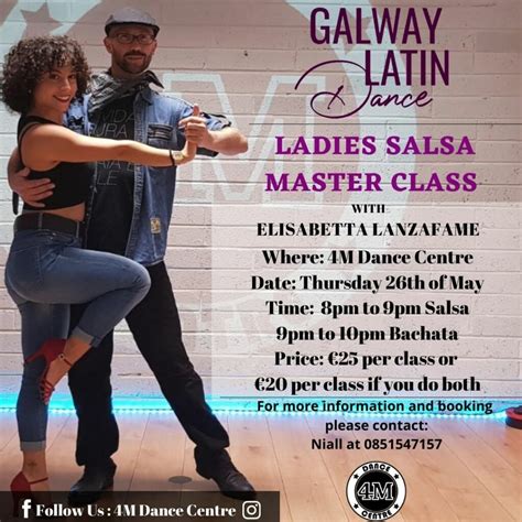 Ladies Style Salsa Class Workshop 4m Dance Centre