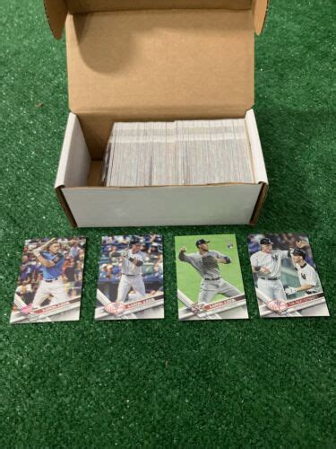 2017 Topps Update Baseball Complete Set 1 300 Rookie RC Aaron Judge