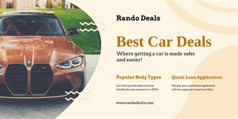 Car Dealership Banner Template In Word Illustrator PSD Publisher