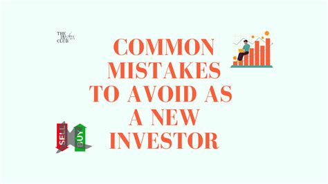 Common Mistakes To Avoid As A New Investor