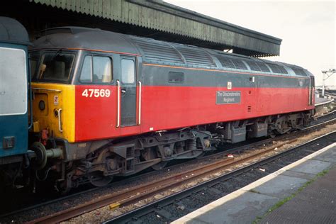 British Rail Class 47 Diesel Locomotive 47569 The Glouces Flickr