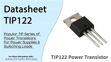 Tip Npn Power Darlington Transistor Datasheet