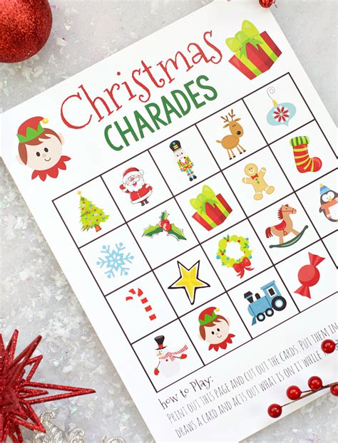 Free Printable Holiday Party Games For Kids Fun Squared