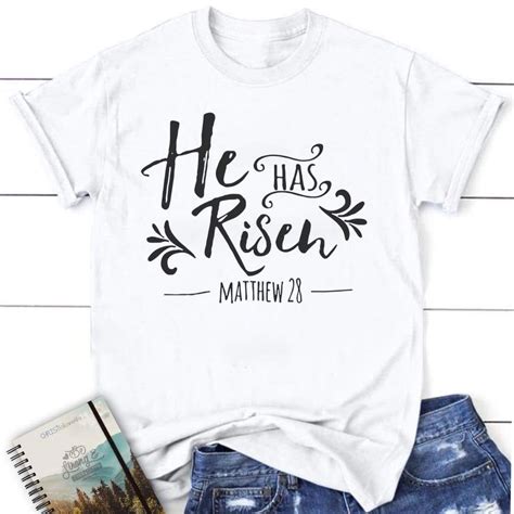 Christ Is Risen Easter Tee Easter Shirts Medium