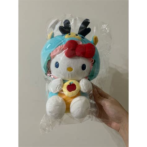 現貨‼️ 7 11 Hello Kitty 8吋坐姿絨毛娃娃 龍年限定款 蝦皮購物