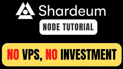 Shardeum Node Tutorial Without Vps On Windows No Investment