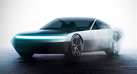 Tesla CyberCoupe Looks Like A Sci-Fi Movie Car, Would Make For A Nice ...