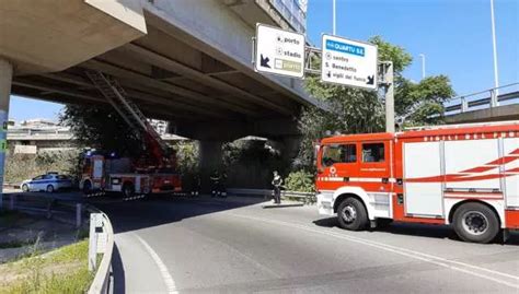 YouTG NET Cagliari Rampa Dell Asse Mediano Lesionata Chiuse Entrata