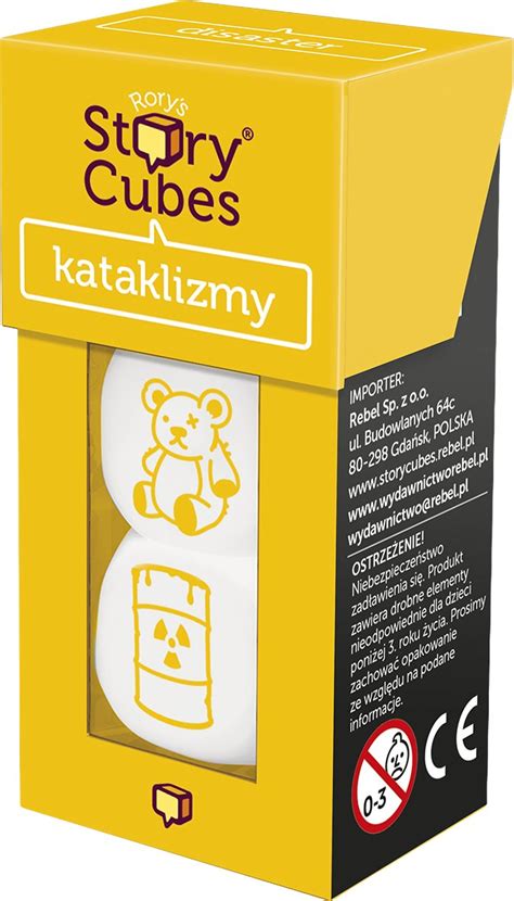 Story Cubes Kataklizmy Dodatek Do Gry Gra Rodzinna Rebel Rebel