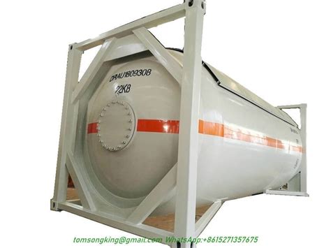 China Anhydrous Liquid Ammonia Isotank Nh Iso Tank Container Ft