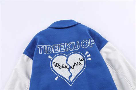 TideEku Of Varsity Jacket - THEOUTSIDESIDE
