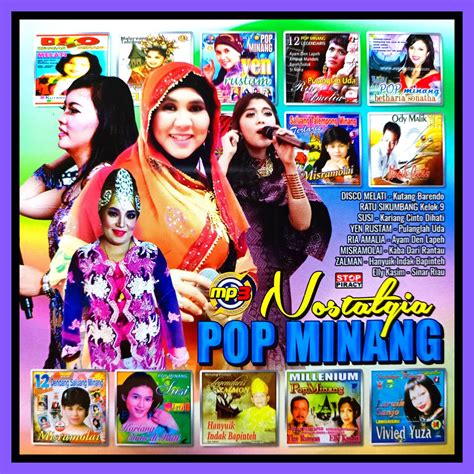 Kaset Mp Audio Musik Lagu Pop Minang Padang Campuran Album