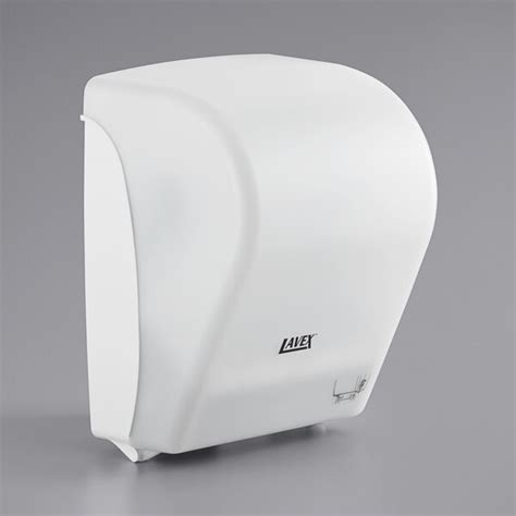 Translucent White Auto Cut Hands Free Paper Towel Dispenser