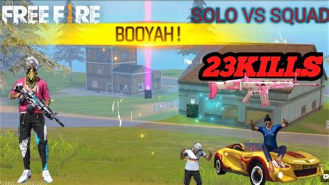 Freefiresolo Vs Squad Mp Scar Kills Total Op Garena Free Fire