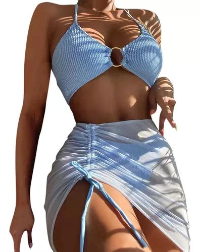 Conjunto De Piezas De Bikini Sexy Para Mujer Mercadolibre