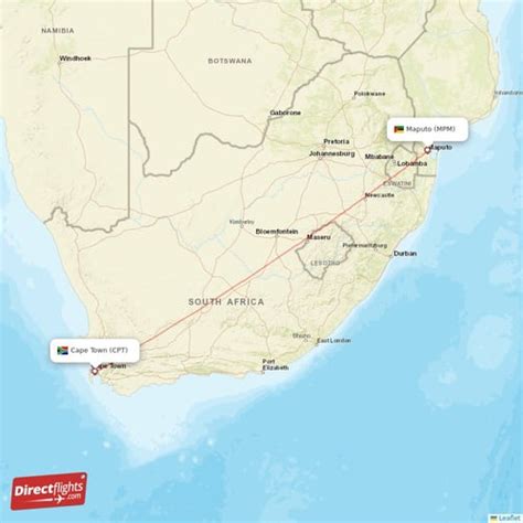 Direct Flights From Maputo To Cape Town Mpm To Cpt Non Stop