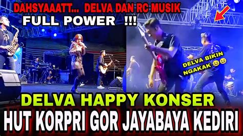 Dahsyaat Full Delva Irawan Happy Asmara Konser Hut Korpri Gor Jayabaya