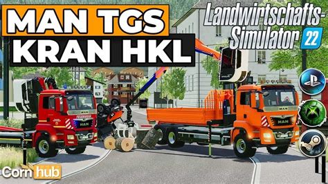 LS22 Mods MAN TGS Kran HKL LS22 Modvorstellung YouTube