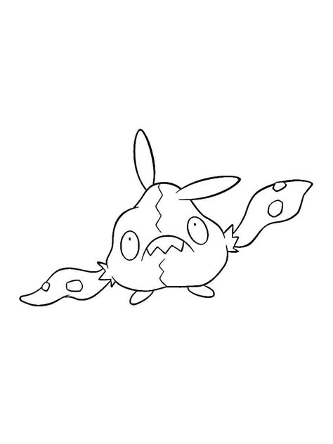 Trubbish Pokemon Coloring Pages