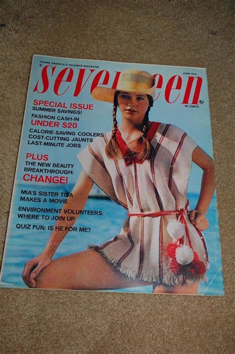 Vintage Seventeen Magazine June 1970 Susan Dey 1822850191