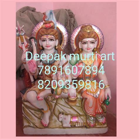 White Marble Gauri Shankar Statues At Rs 35000 New Items In Alwar