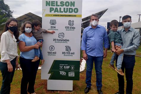 Prefeito Beto Lunitti Participa Da Entrega De Usina Fotovoltaica Em