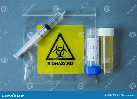 Contagious Biohazard Laboratory Equipment Stock Image Image Of