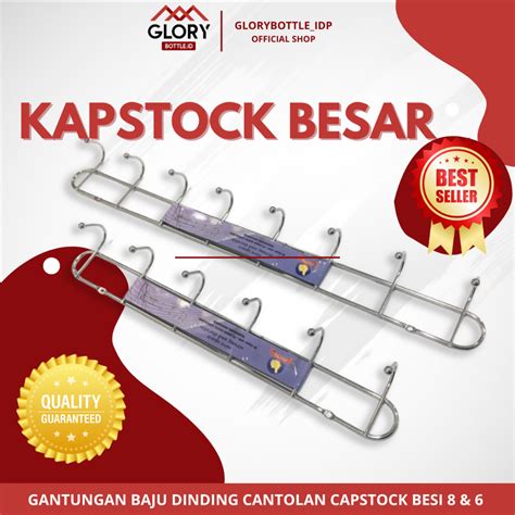 Gb A Kapstok Stainless Besar Tebal Premium Gantungan Baju