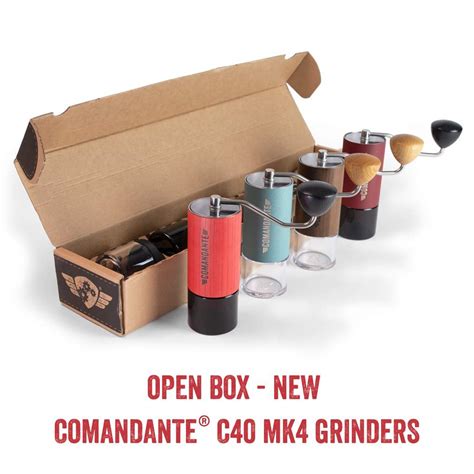 Open Box New Comandante C Mk Stc Specialty Turkish Coffee