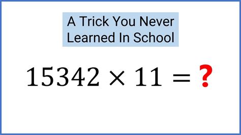 Easy Way To Multiply By