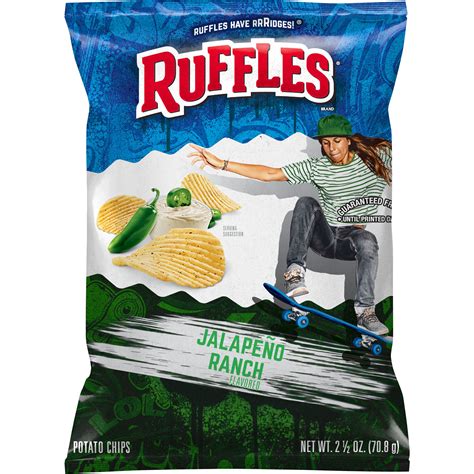 Ruffles Jalapeno Ranch Flavored Potato Chips Smartlabel