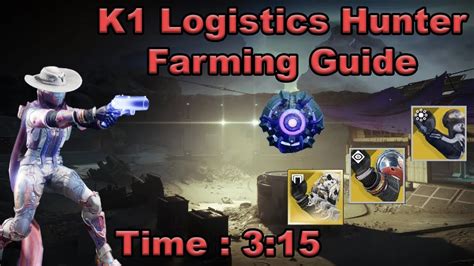 Destiny K Logistics Hunter Legendary Lost Sector Guide Solo